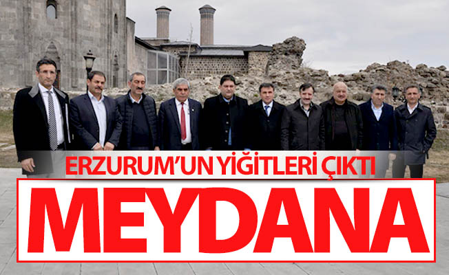 Erzurum'un yiğitleri çıktı meydana! Erzurum'un yiğitleri çıktı meydana!