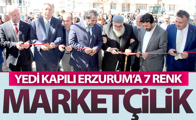 Yedi kapılı Erzurum'a yedi renkli...