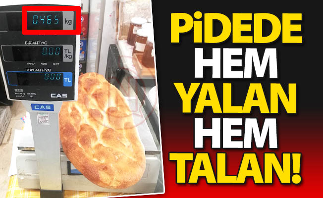 Erzurum'da ekmek talanı!