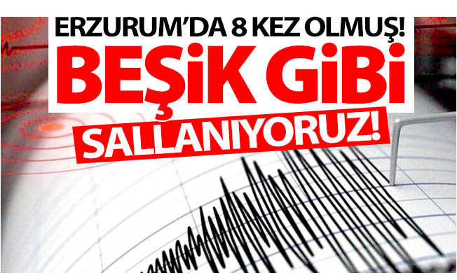 Beşik gibi sallanıyoruz!