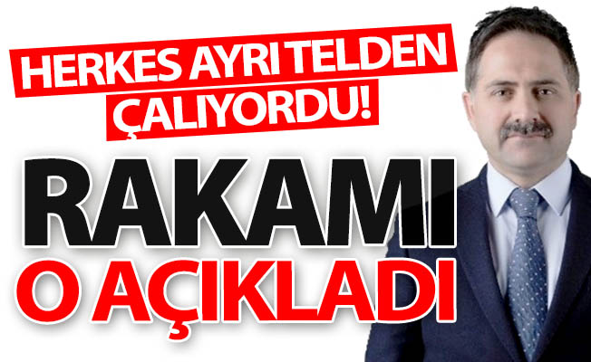O rakamı Uçar açıkladı!