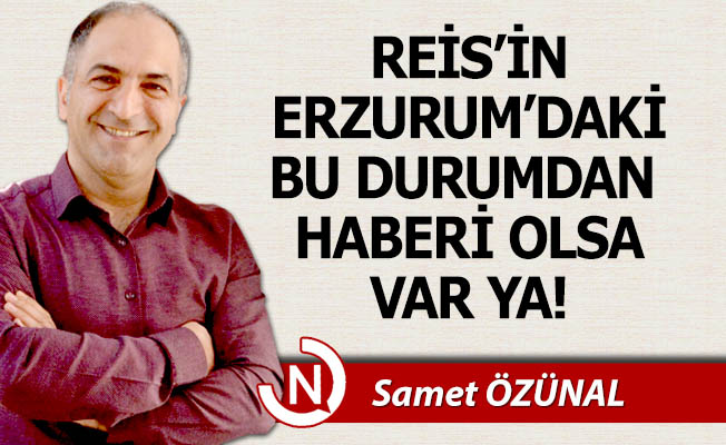 Reis'in bundan haberi olsa var ya!..