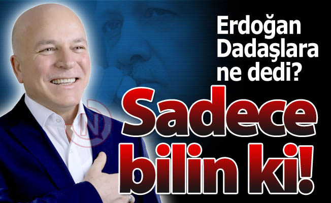 Erzurum'a mesajını Sekmen'le gönderdi