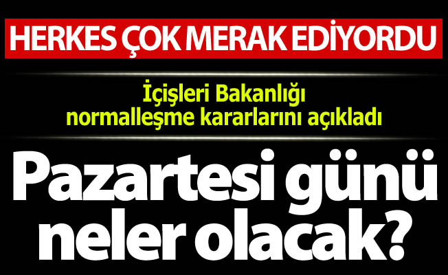 Pazartesi günü bakın neler olacak? Pazartesi günü bakın neler olacak?