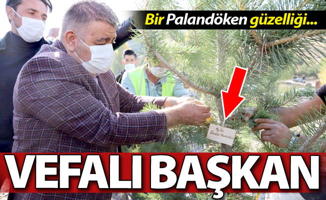 Başkan Sunar'dan vefa örneği