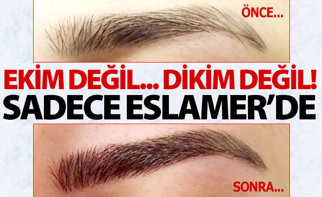 Güzelliğiniz kaşla göz arasında...