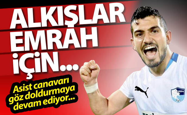 Alkışlar Emrah Başsan için...