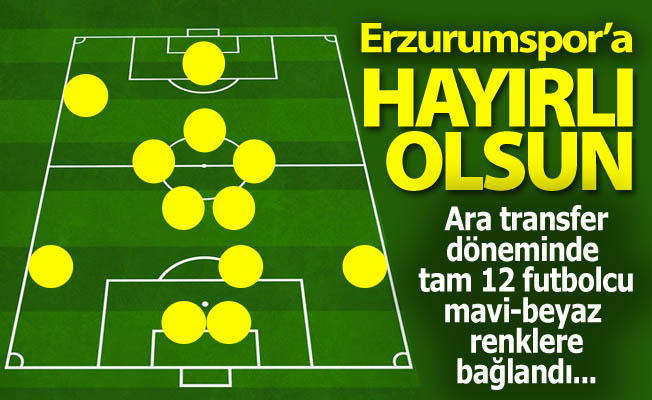 Erzurumspor'a hayırlı olsun!