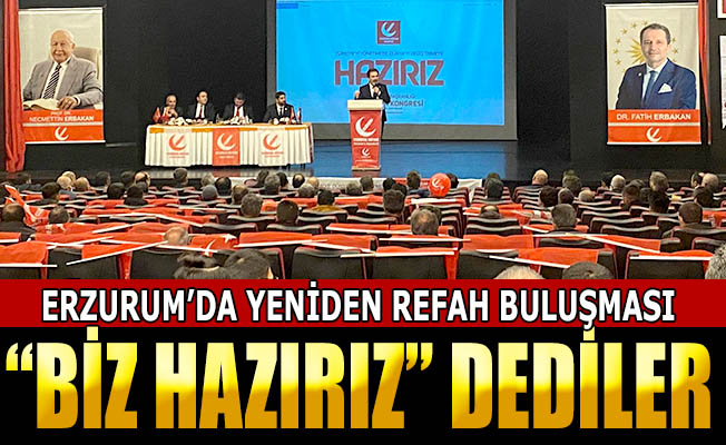 Yeniden Refah'ta kongre coşkusu