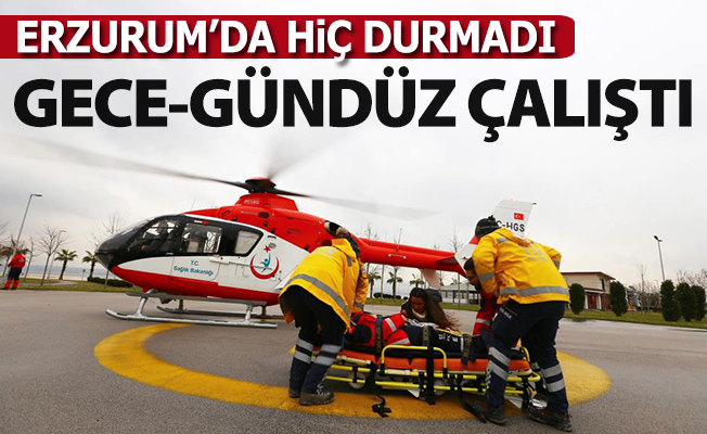 Gece-gündüz hep çalıştı... Gece-gündüz hep çalıştı...
