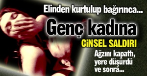 Erzurum'da çirkin saldırı!