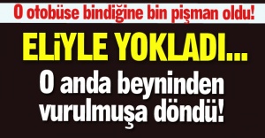 Neye uğradığını şaşırdı!
