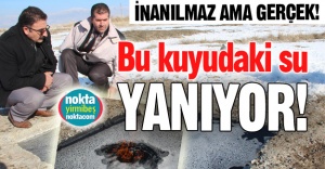 Erzurum'da esrarengiz su!