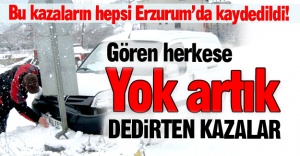 Yok artık dedirten kazalar!