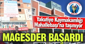 Mahallebaşı'na müjde!