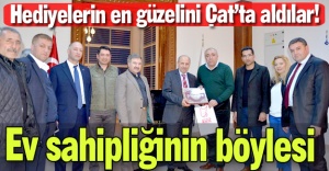 En güzel hediye Çat'tan...