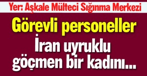Göçmen kadın koğuşunda...