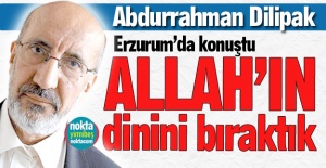 Dilipak, Erzurum'da konuştu