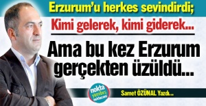 Erzurum bu kez üzüldü!