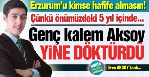 Erzurum değil de, niye Sakarya?