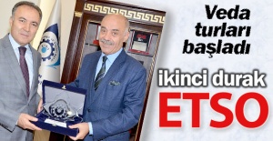 ETSO'da veda buluşması