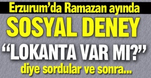 Ramazan'da lokanta sordular!!