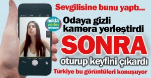 Sevgilisine bakın ne yaptı?