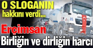O sloganın hakkını verdi...