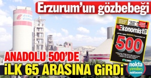 Anadolu 500'de ilk 65'e girdi...