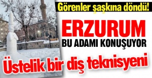 Görenleri şaşkına çevirdi!