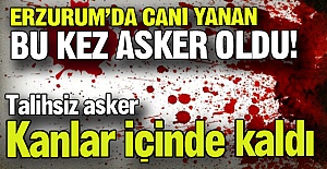 Bu kez bir askerin canı yandı!