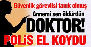 Polis olaya el koydu!