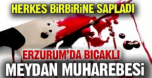 Bıçakları saplayan saplayana!