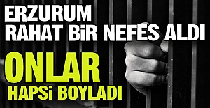 Erzurum rahat bir nefes aldı!