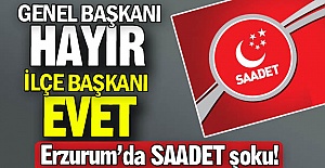 Genel Başkan'a rest çekti!