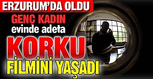 Yatak odasında çakılıp kaldı!