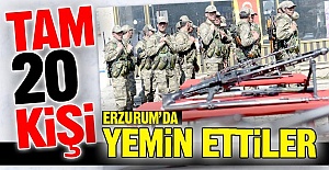 Yemin edip göreve başladılar!