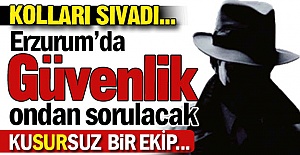 Güvenlik ondan sorulacak!