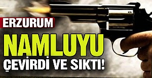 Namluyu çevirdi ve peş peşe sıktı!