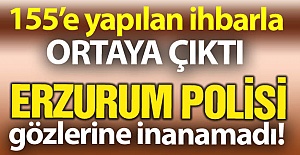 Polis bile şaşırıp kaldı!