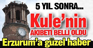 Saat Kulesi'nin akıbeti belli oldu