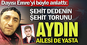 Şehit dedesinin şehit torunu!