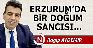Erzurum'da bir doğum sancısı...