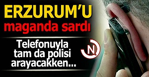 Erzurum'u maganda sardı!