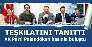 Teşkilatını basına tanıttı