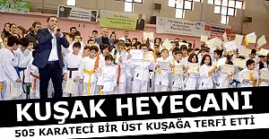 Erzurum'da kuşak heyecanı