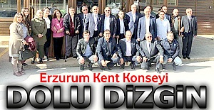 Erzurum Kent Konseyi dolu dizgin