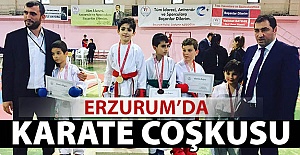 Erzurum'da Karate coşkusu