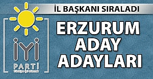 Erzurum İYİ Parti'de son durum!..