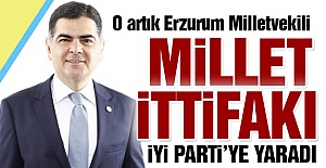 O artık Erzurum Milletvekili